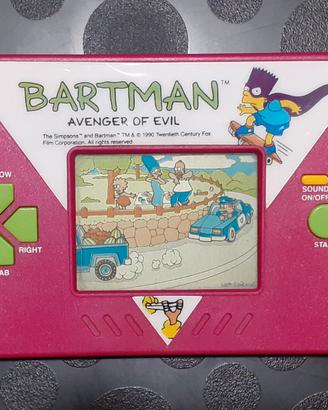 The Simpson Bartman Avenger of Evil-LCD Videogame