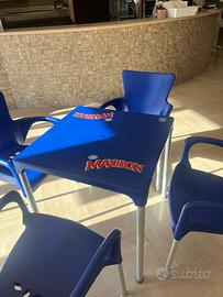 Tavolini e sedie bar MAXIBON
