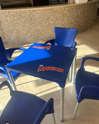 Tavolini e sedie bar MAXIBON