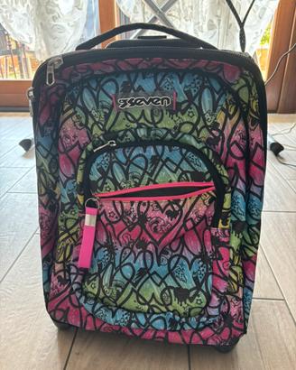 Zaino trolley scuola SEVEN bambina
