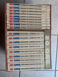 Corso inglese vintage con 52 vinili e 9 libretti