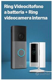 Ring Videocitofono a batteria e Ring videocamera i