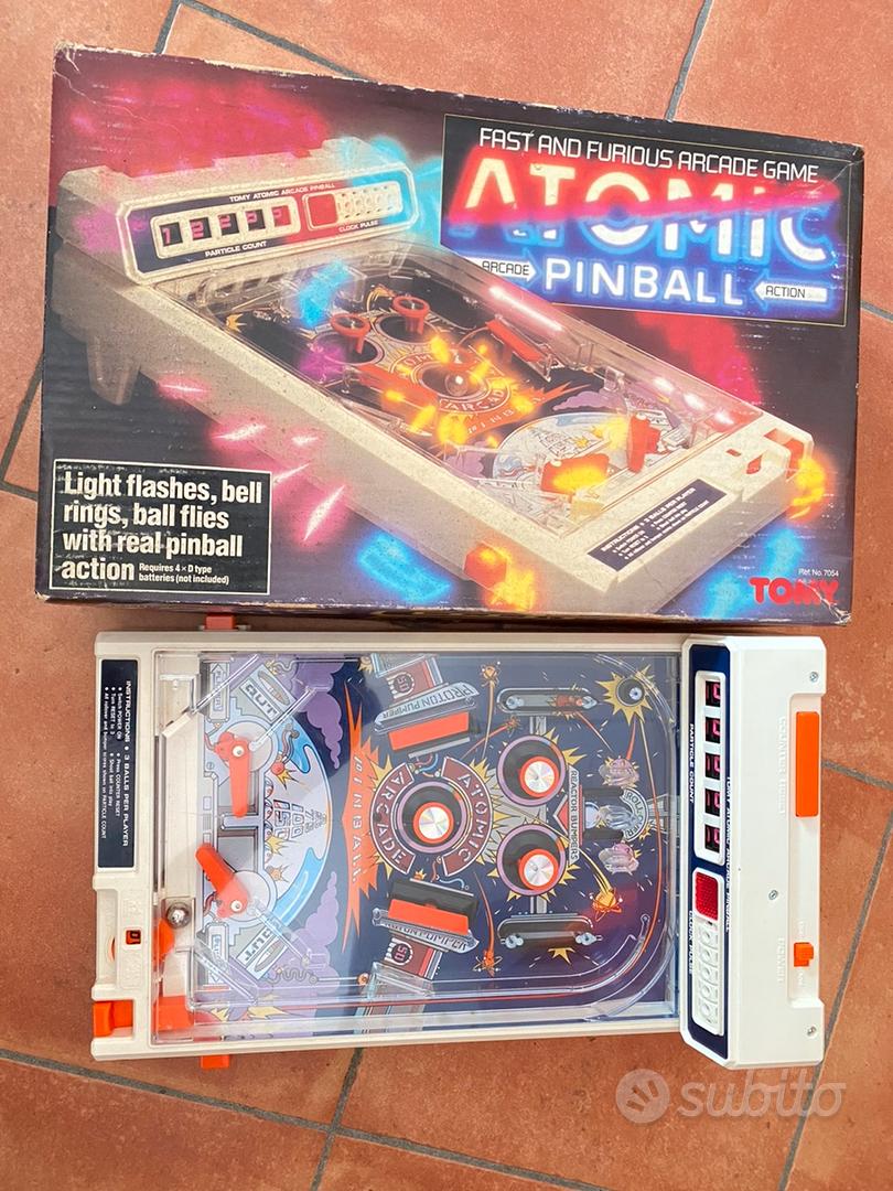 Tomy Atomic Pinball flipper anni 90 Collezionismo In vendita a Pavia