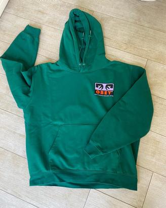 Felpa con cappuccio OBEY subvert come nuova