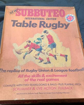 Subbuteo Table Rugby International Edition