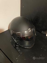 Casco Moto Jet Ska-P 1SHE ZEN BASIC Nero opaco
