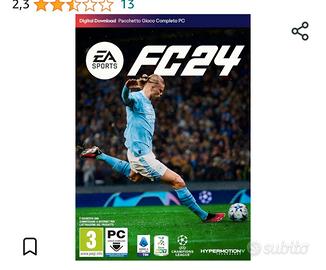 2 codici di fifa 24 per xbox ps 5 o pc