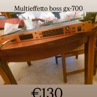 multieffetto boss e pedaliera midi