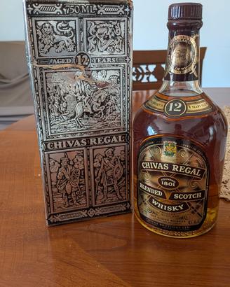 bottiglia d'epoca Chivas Regal 12