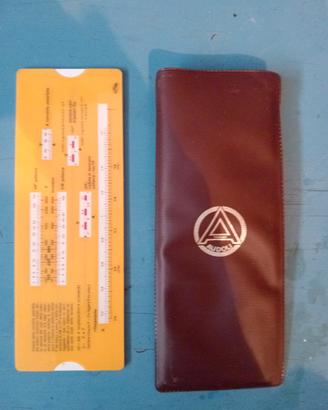 regolo per calcoli elettrici 