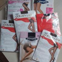 Collant varie marche colori denari