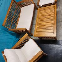 salottino da giardino