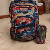 Zaino Seven + Portapenne 