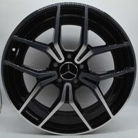 4 cerchi lega mercedes amg a b cla gla r19 lt4854
