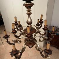 Lampadario d’epoca barocco