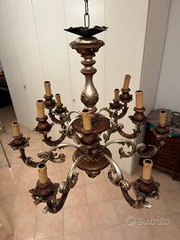 Lampadario d’epoca barocco