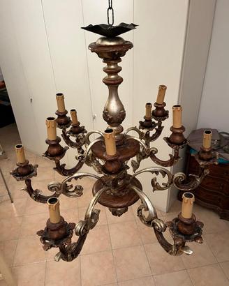 Lampadario d’epoca barocco