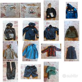Lotto abbigliamento bimbo 2-7 anni felpe e giacche