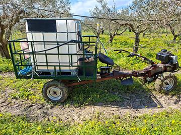 Motozappa con  carrello Motoagricolo 4×4