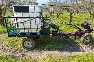 Motozappa con  carrello Motoagricolo 4×4