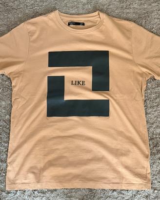T-shirt piazza italia men beige
