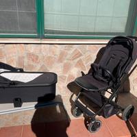 Passeggino carrello alfa duo