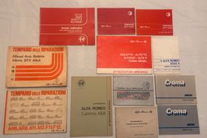 Manuali tecnici d'epoca Alfa Romeo / Fiat Croma