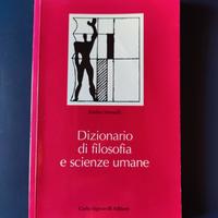 Dizionario di filosofia e scienze umane