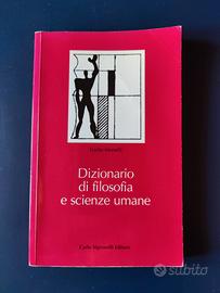 Dizionario di filosofia e scienze umane