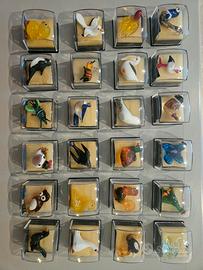 Vetri di murano 24 animali uccelli 