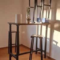Tavolo bar / penisola e sgabelli