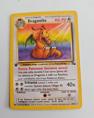 Dragonite 1 edizione 