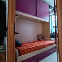 Cameretta a Ponte per ragazza con scrivania