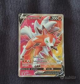 Lycanroc V (EVS 187) CARTE POKEMON
