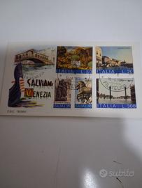 FRANCOBOLLI Salviamo Venezia - Busta FDC