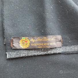 Stoffa Loro Piana Nero