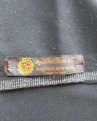 Stoffa Loro Piana Nero