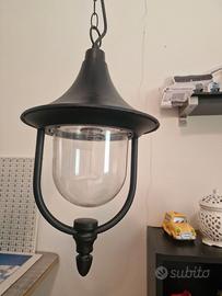 Lampadario da Giardino a Pendolo