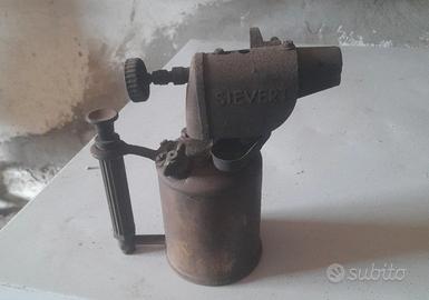 Rara Lampada a Saldare Vintage Stockho