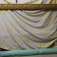 ANTICA CORNICE 300X175 SPECCHIERA DORATA SCOLPITA