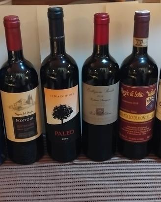 Bottiglie di vino