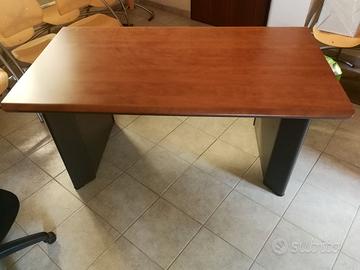 SET MOBILI UFFICIO - Scrivania Madia Cassettiera