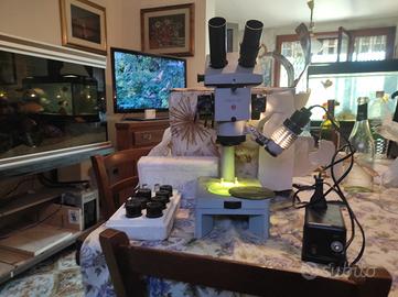 Microscopio MBC-10 Russia da 3X a 100X