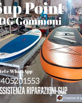 riparazioni sup tavole gonfiabili 