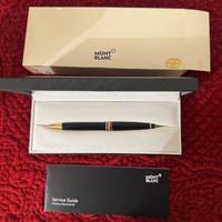 Penna a sfera Meisterstuck placcata in oro NUOVA