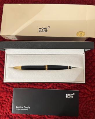 Penna a sfera Meisterstuck placcata in oro NUOVA