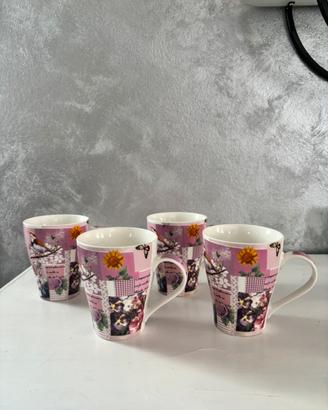 Set 4 tazze