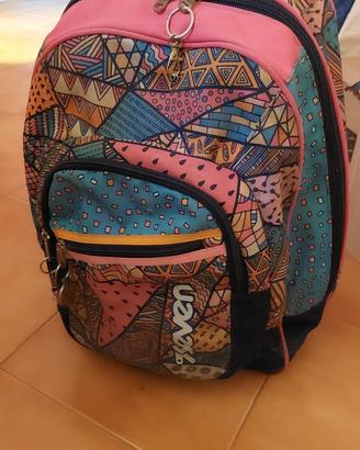 Zaino scuola SEVEN , 1 anno di vita . TROLLEY