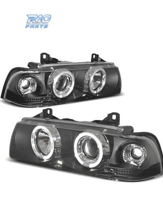 FARI BMW E36 90-99 FONDO NERO ANGEL EYES