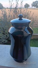 Vaso ceramica con coperchio Boschi Faenza